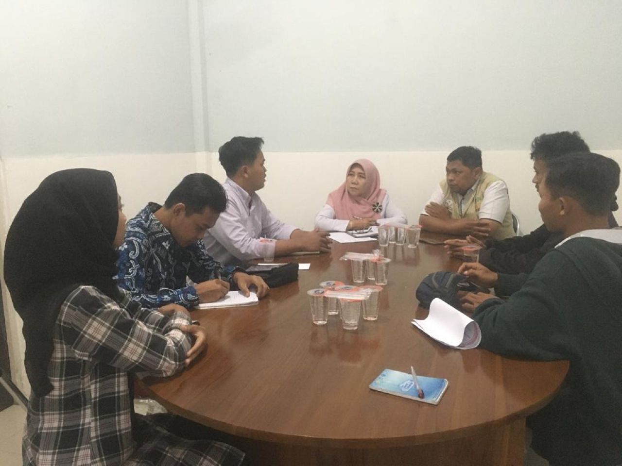 PMII Datangi Dinsos Lamongan, Kabid Bilang Tanya Ke Bupati Lamongan