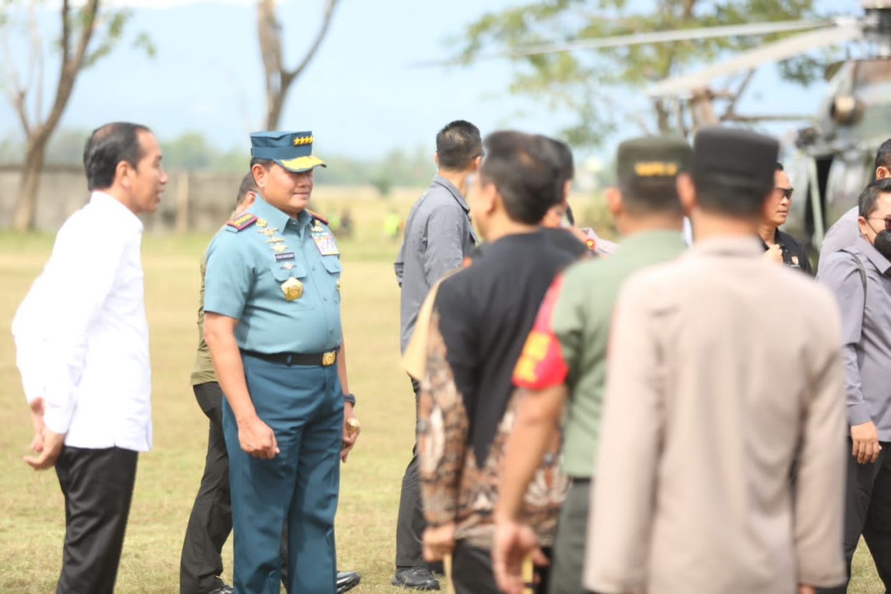 Panglima TNI, Mendagri dan Kapolri Dampingi Presiden RI, Luncurkan Program Pemulihan Hak Korban Pelanggaran HAM Berat