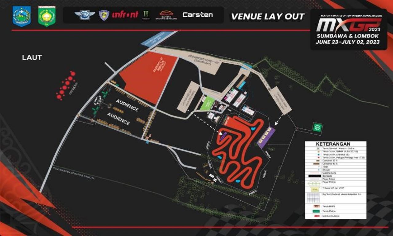 Penyelenggaraan MXGP Samota-Sumbawa 2023 Diperkirakan Menelan Biaya Rp. 33 M