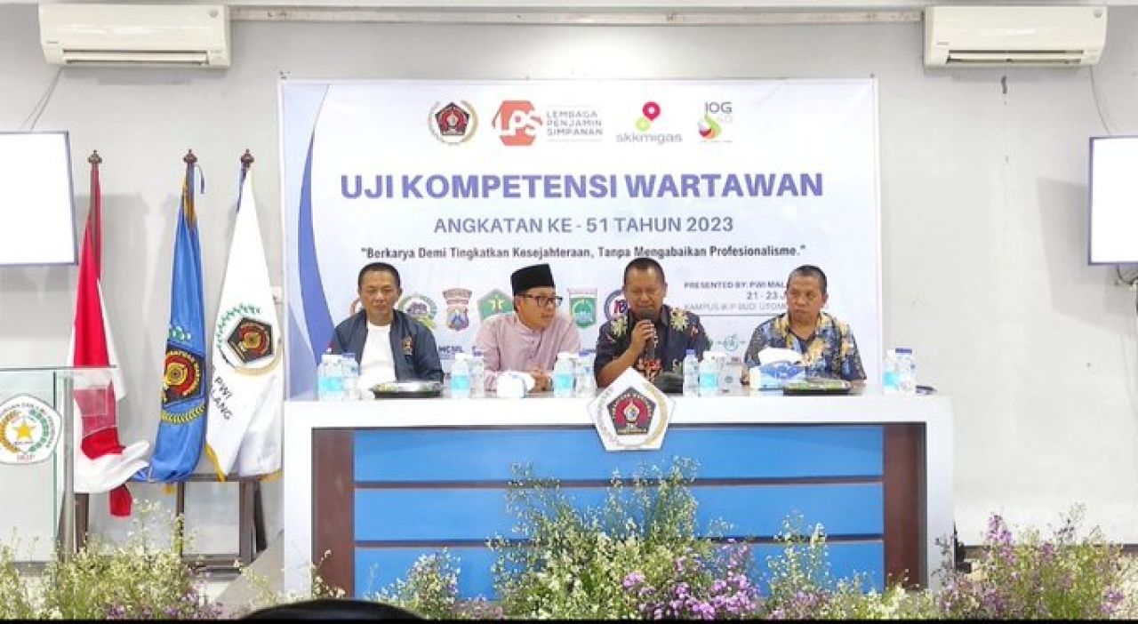 UKW Angkatan 51 PWI Jatim Resmi Dibuka Ketua PWI Jatim, Dihadiri Walikota Malang