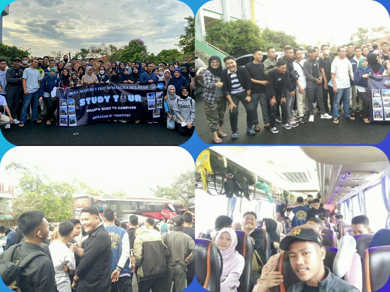 "Road To Campus" Study Tour SMAN 4 OKU Angkatan ke - XXIII