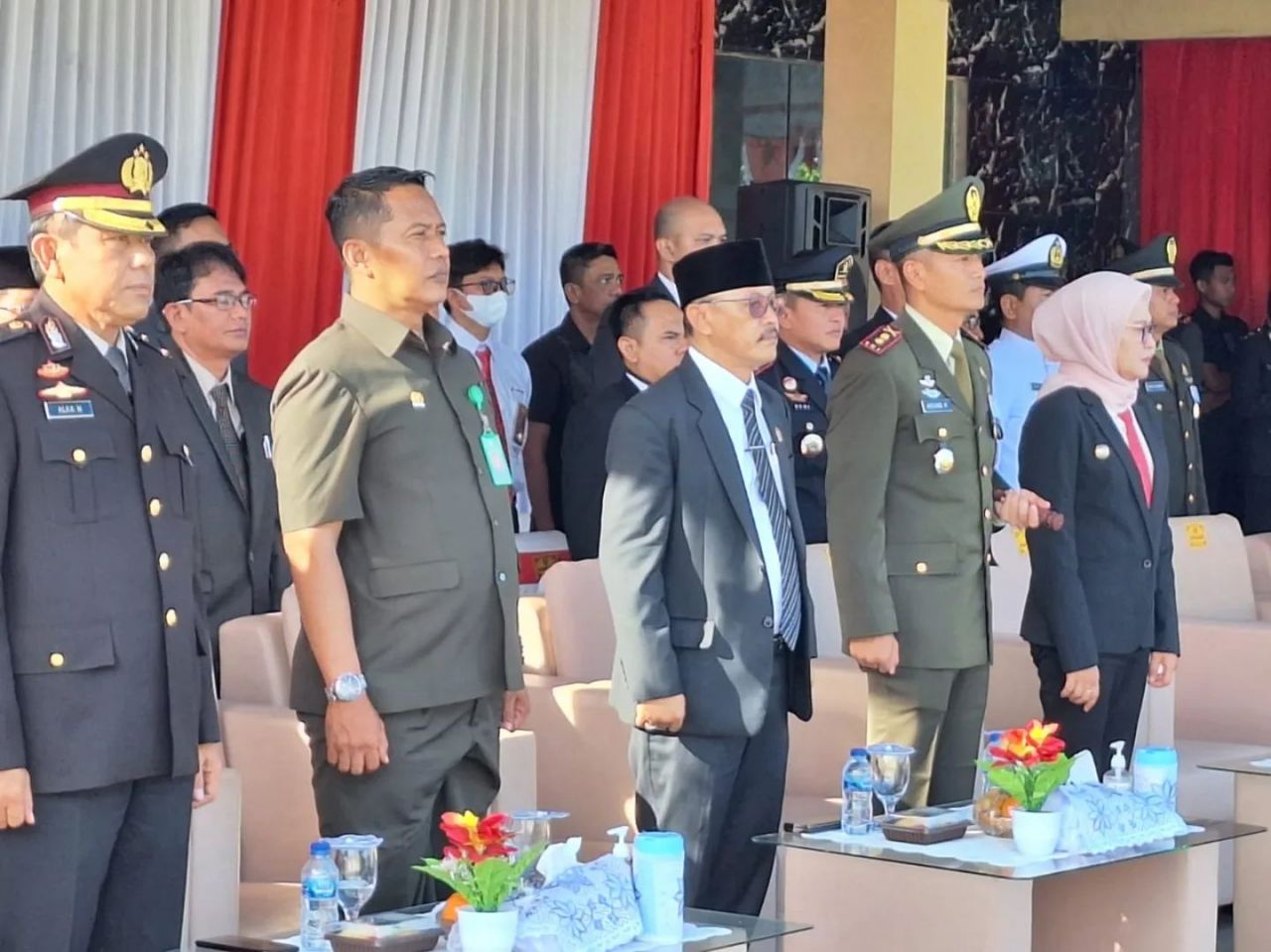 Hadiri Upacara HUT Bhayangkara Ke-77, Ketua DPRD Indramayu Syaefudin: Semoga Polri Semakin Jaya