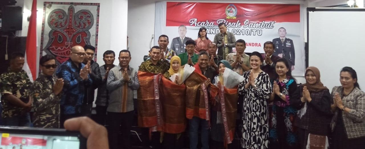 Bupati dan Kapolres Toba Hadiri Pisah Sambut Dandim 0210/TU