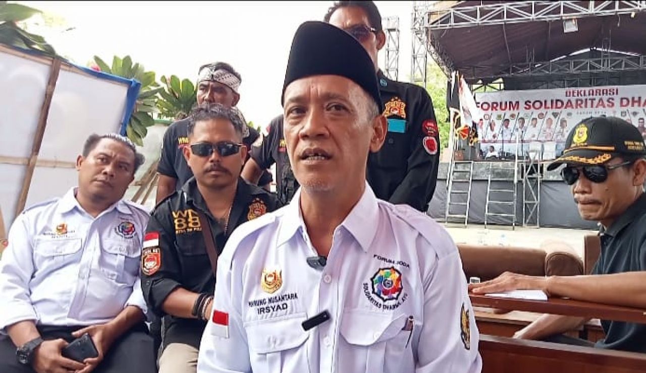 Kokohkan Persatuan, WN88 Sub Unit 02 Indramayu Ikut Deklarasi Forum Soda