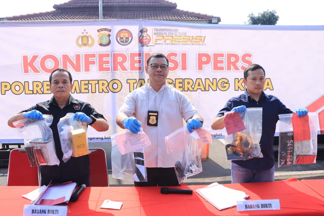 Polres Metro Tangerang Kota Ringkus 15 Pelaku Kejahatan Kekerasan, Waspada Modus Leasing dan COD