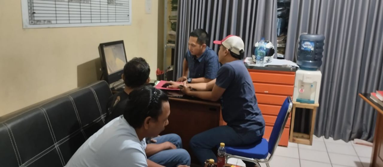Minimarket di Cipadu Dirampok, Polres Tangerang Kota dan Polsek Ciledug Periksa CCTV
