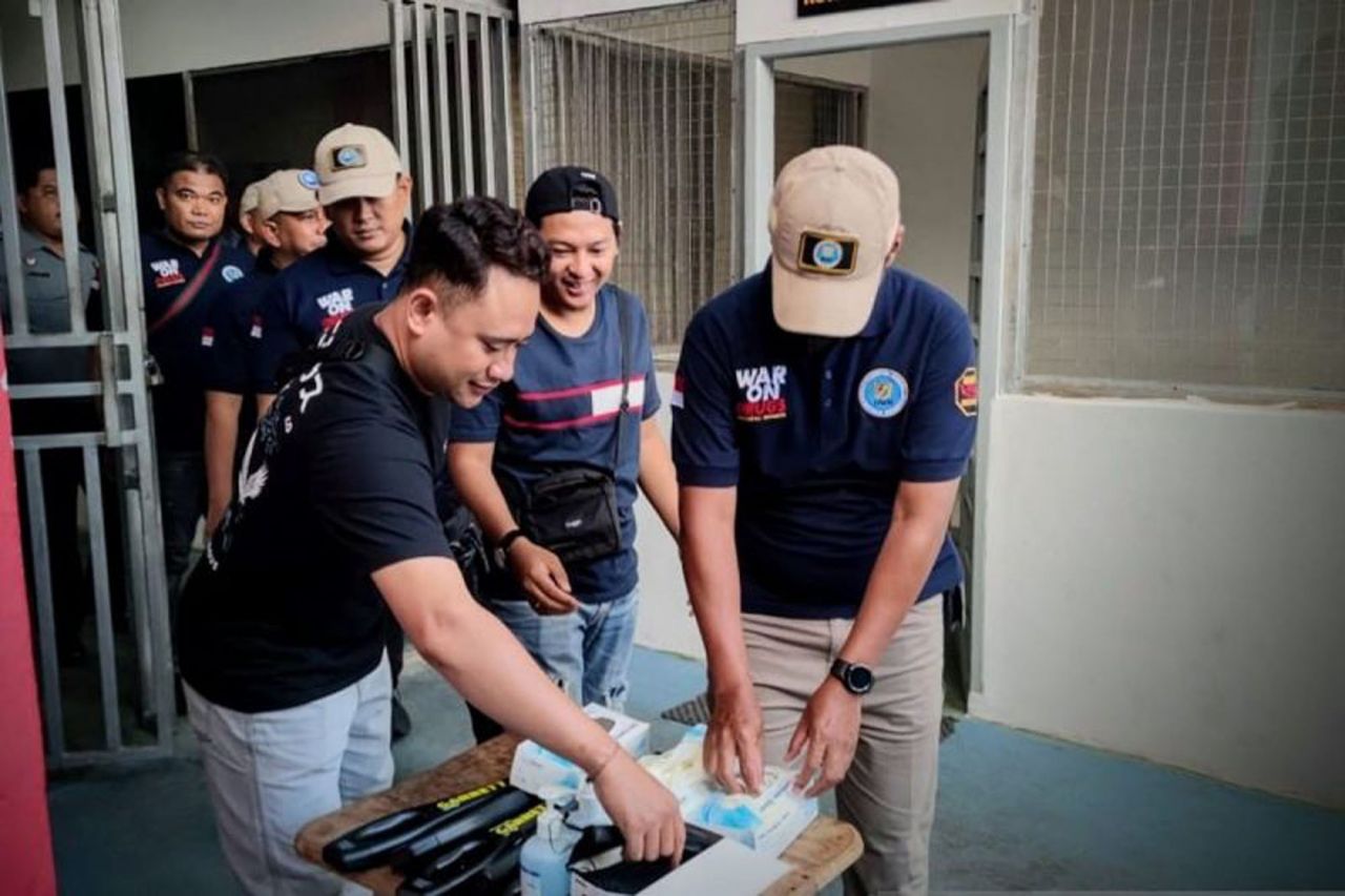 Lapas Balikpapan di Temukan Sejumlah Barang Terlarang di Kamar Napi