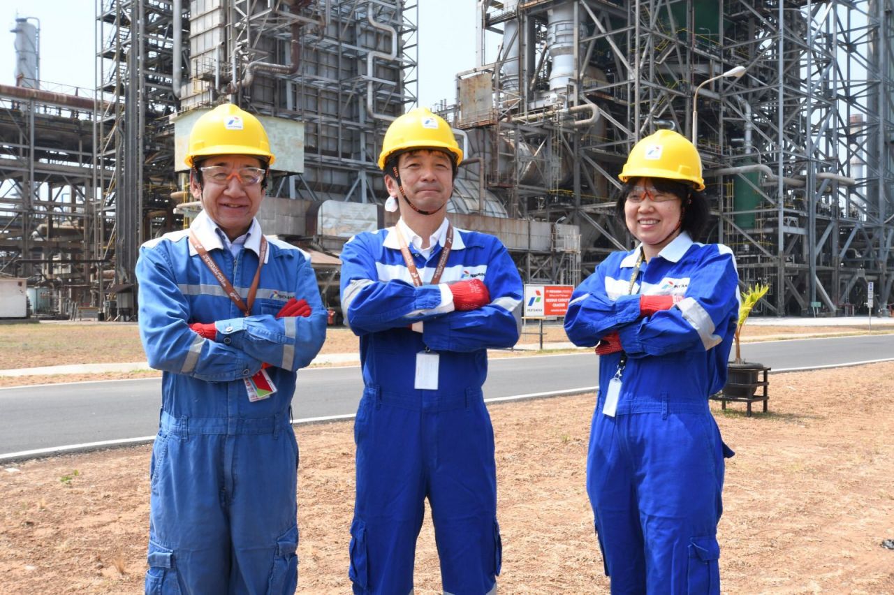 Organisasi Energi Jepang Kunjungi PT KPI Unit VI Balongan