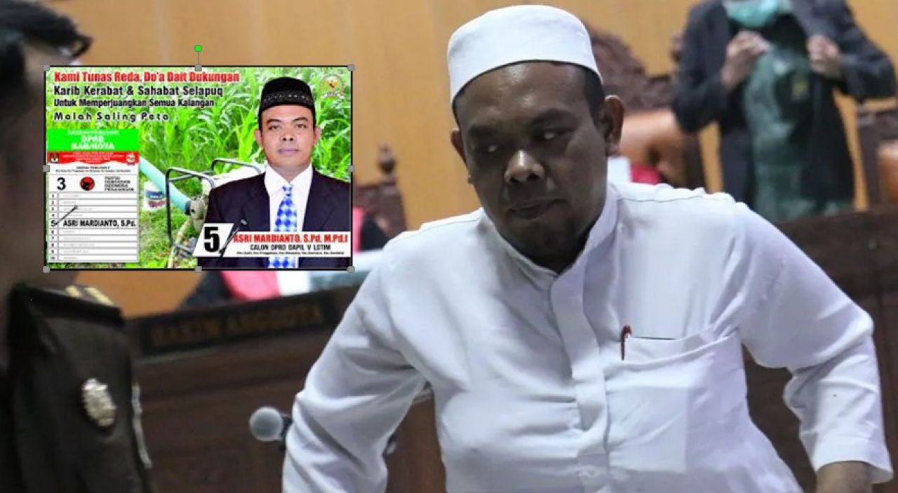Korupsi Bantuan CPCL Untuk Kampanye, Caleg 2019-2024 Divonis 8 Tahun Penjara