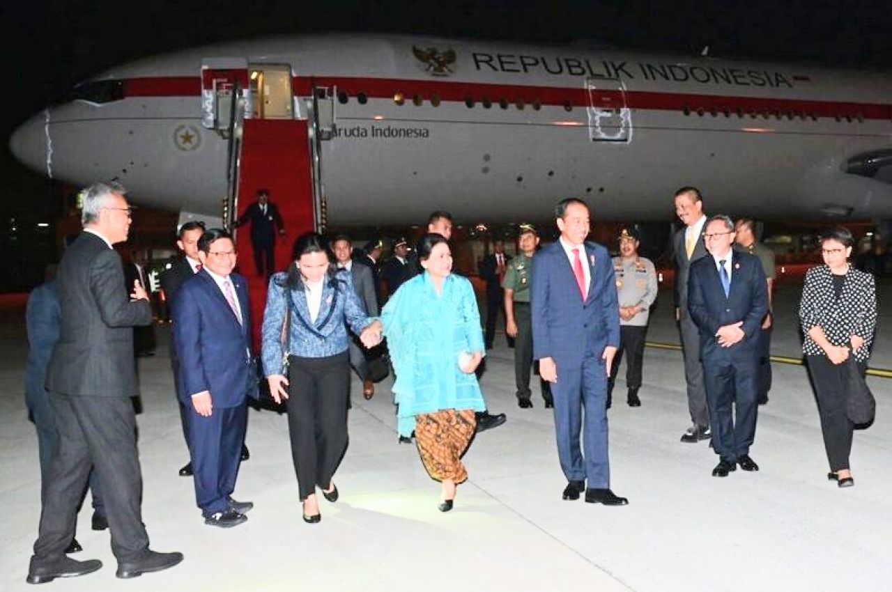 Wakapolri Komjen Agus Andrianto Turut Sambut Kepulangan Presiden RI dari KTT G20 India
