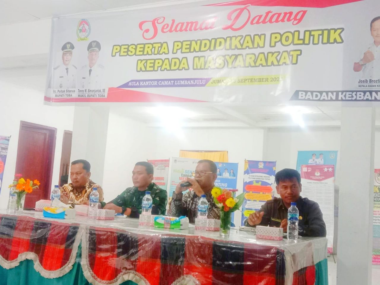 Jelang Pilkades dan Pemilu, Pemkab Toba Gelar Pendidikan Politik Bagi Masyarakat