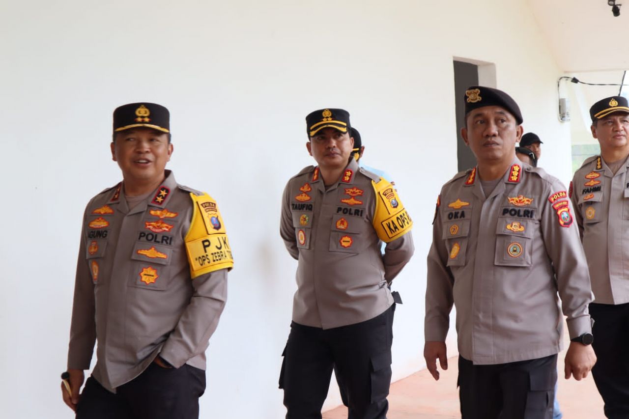 Kapolres Toba Sambut Hangat Kunker Kapolda Sumut di The Kaldera Toba Nomadic Escape
