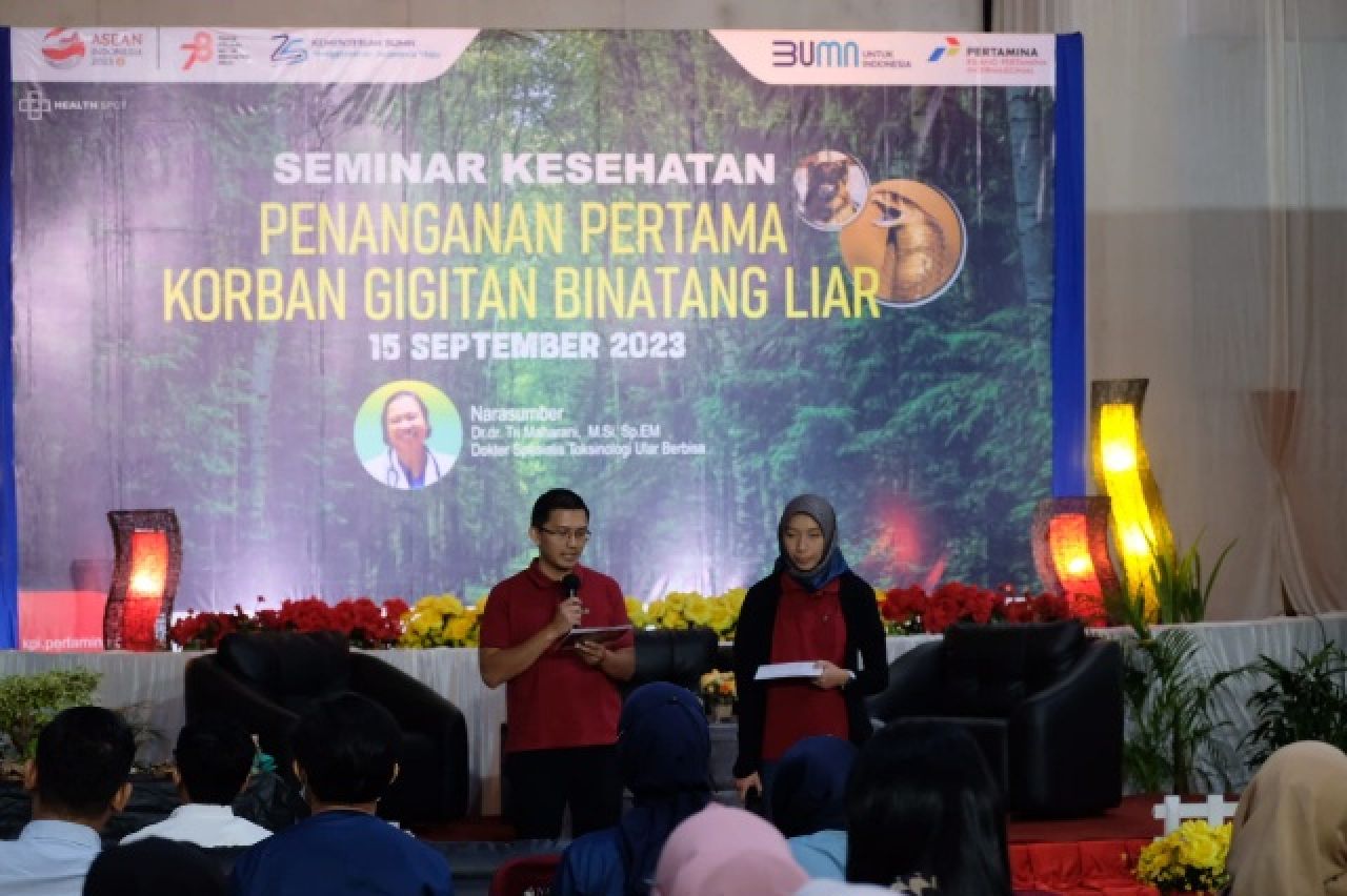 Tergigit Binatang Liar, PT KPI RU VI Adakan Seminar Kesehatan