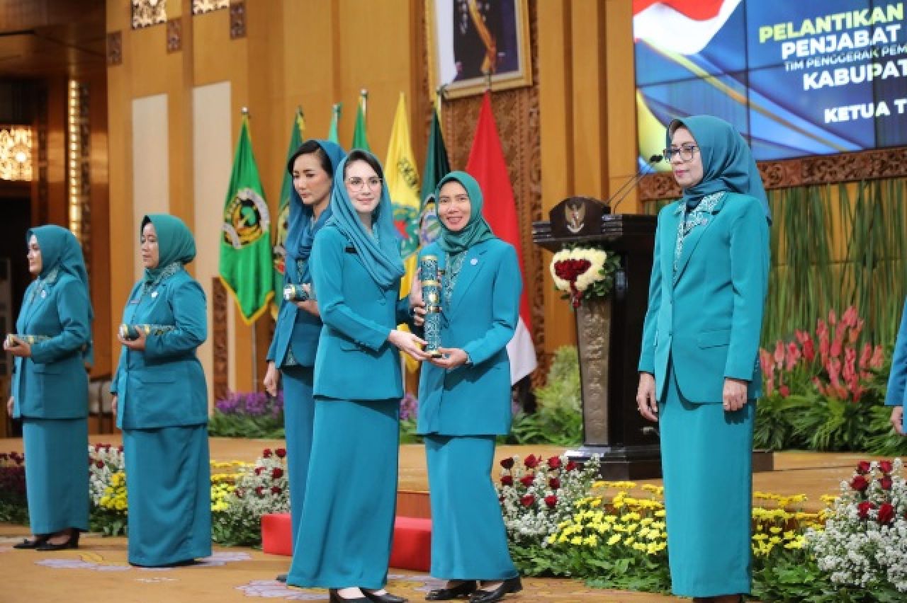 Dian Adiyanti Adriyanto Dilantik Sebagai Pj. Ketua TP PKK Bojonegoro