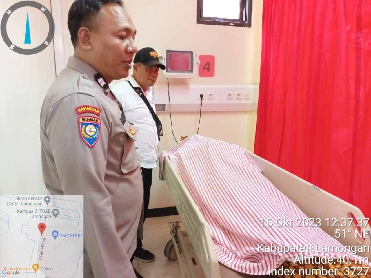Kecelakaan Kerja Buruh Pabrik Hingga Tewas dengan Kondisi Dada Tertembus Kayu sampai dengan Punggung di Lamongan