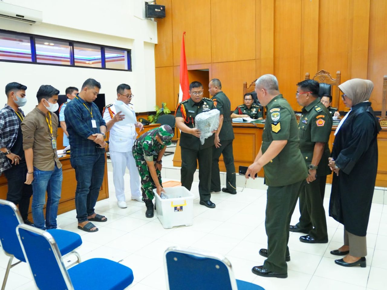 Sidang Lanjutan Kasus Pembunuhan Berencana Praka RM Hadirkan 4 Orang Saksi dan Pemeriksaan Barang Bukti