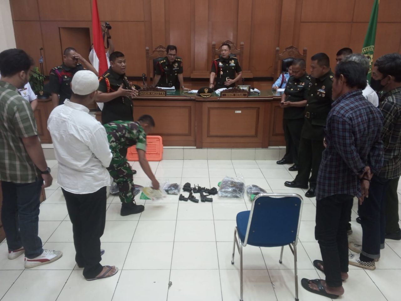 Sidang Lanjutan Perkara Pembunuhan Berencana Praka RM, Oditur Militer Periksa 4 Saksi