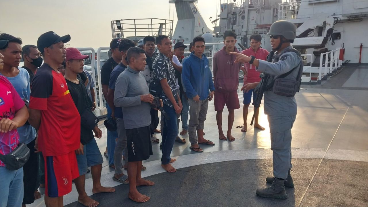 Bakamla RI Gagalkan Penyelundupan TKI Ilegal ke Malaysia
