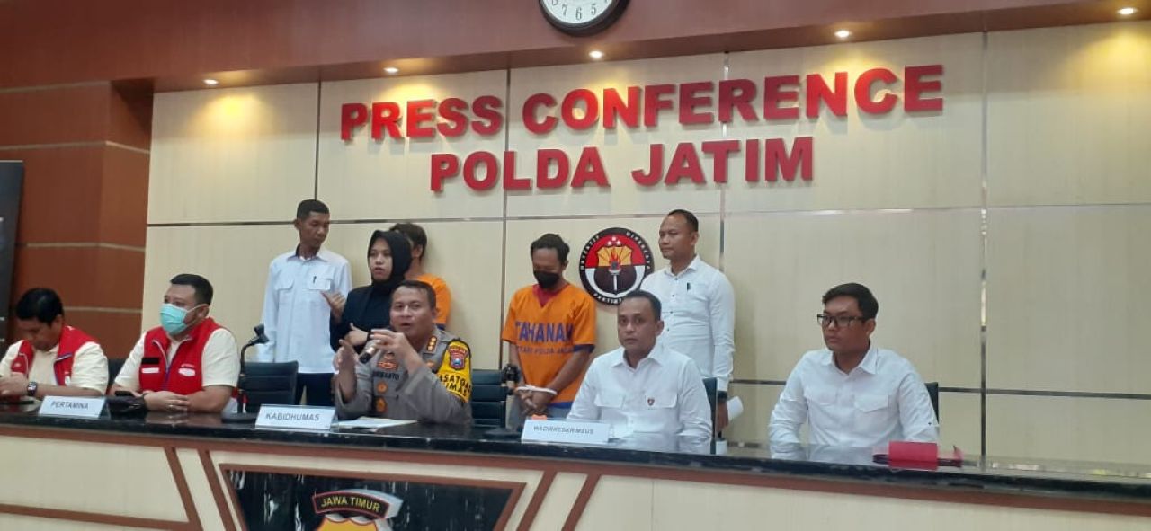 BBM Bersubsidi Ilegal di Sidoarjo Dibongkar Polda Jatim