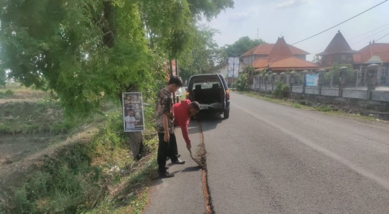 Akibat Kerusakan Jalan di Sukorejo Lamongan Memakan Korban Jiwa