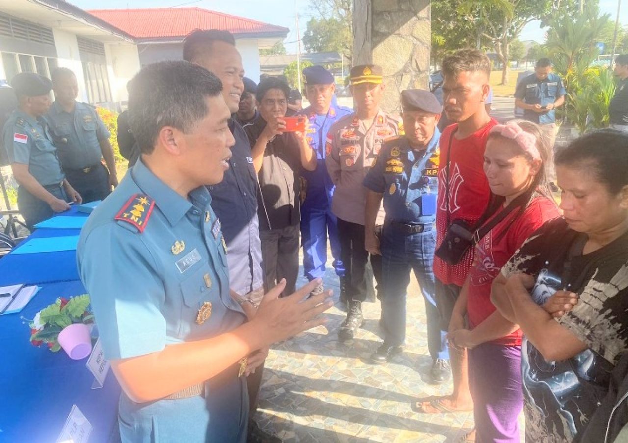 F1QR Lanal Bintan Amankan Pekerja Migran Indonesia Non Prosedural dari Malaysia Tujuan Batam dan Bintan