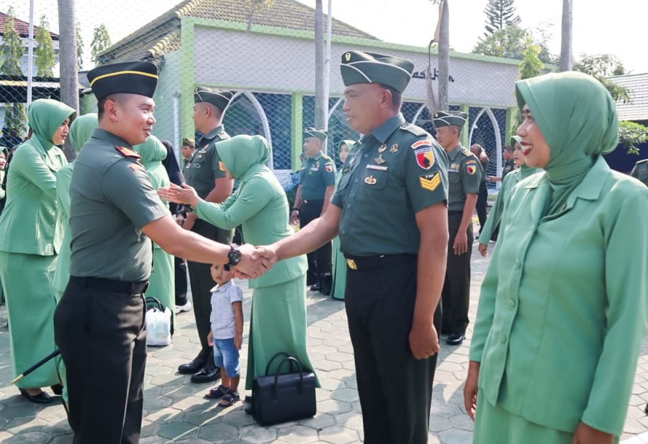 Periode 1 April 2024, 34 Prajurit Kodim Bojonegoro Naik Pangkat