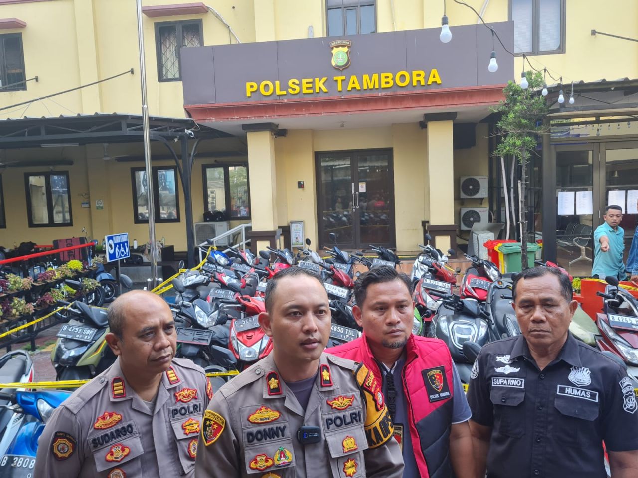 Polsek Tambora Amankan 3 Tersangka Curanmor