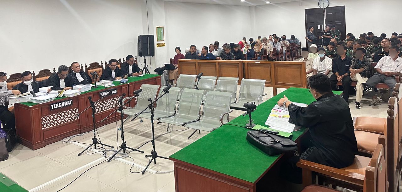 Sidang Lanjutan Perkara Pidana Tanah Mabes TNI di Jatikarya, JPU Hadirkan Enam Saksi