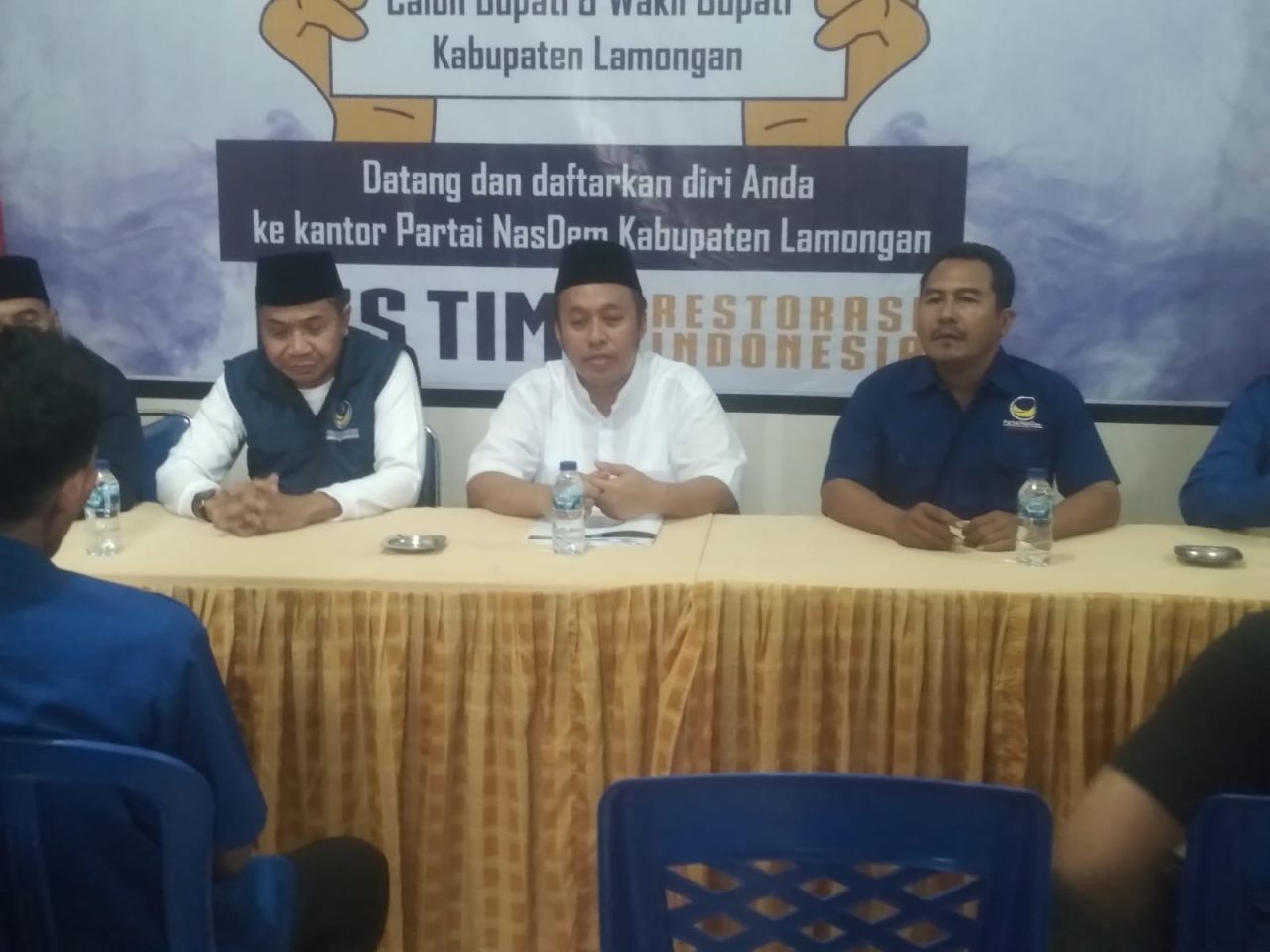 Putra Kandung Mantan Bupati Fadly, Debby Kurniawan Putra Daftar Cabup Ke DPD Nasdem Lamongan