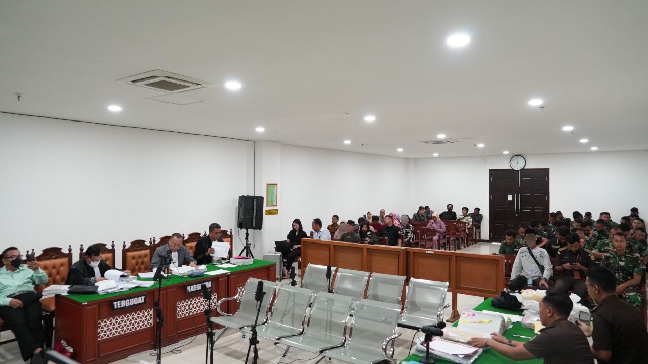 Perkara Pidana Tanah Mabes TNI di Jatikarya, JPU Hadirkan 44 Orang Saksi