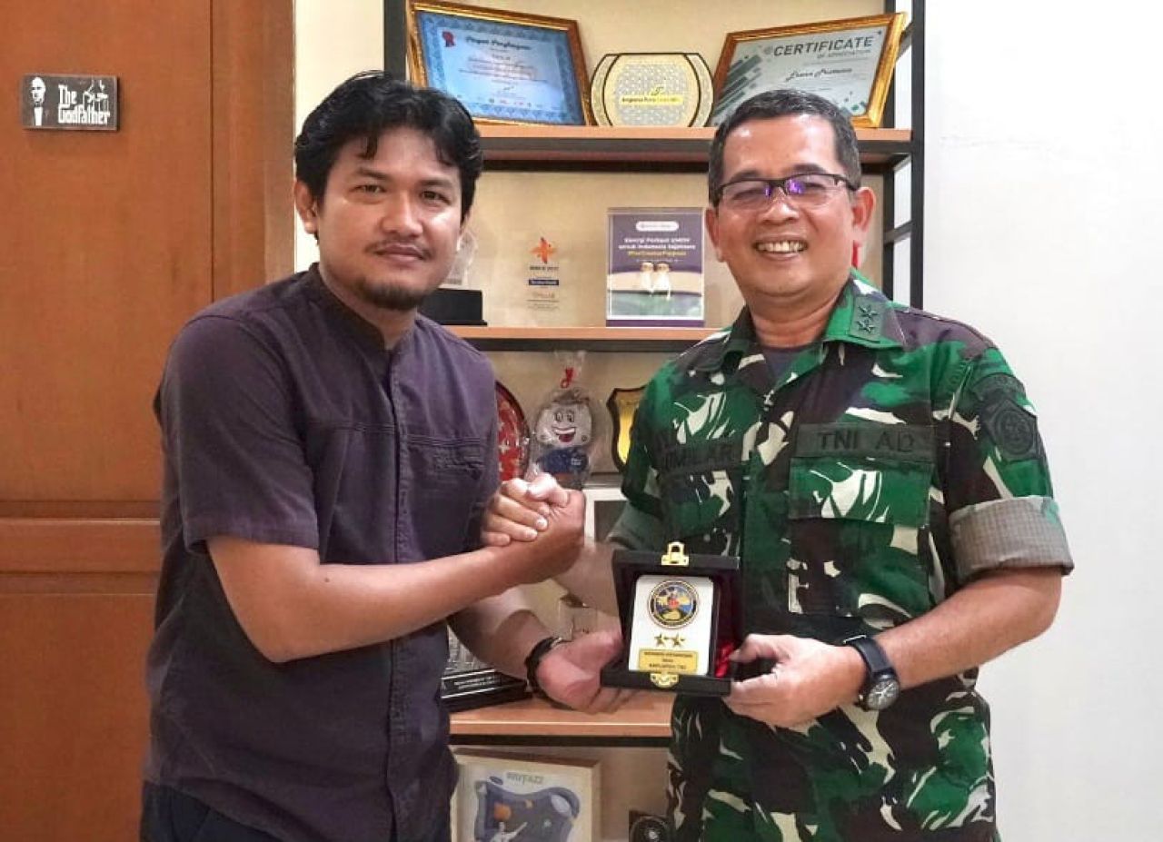 Kapuspen TNI Kunjungi Redaksi tirto.id Perkuat Kerja Sama Publikasi