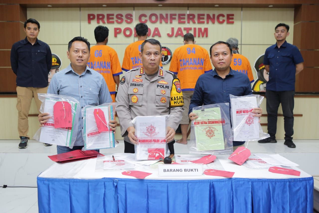 Diduga Korupsi Dana BKK, Polda Jatim Amankan Empat Kades Asal Kabupaten Bojonegoro