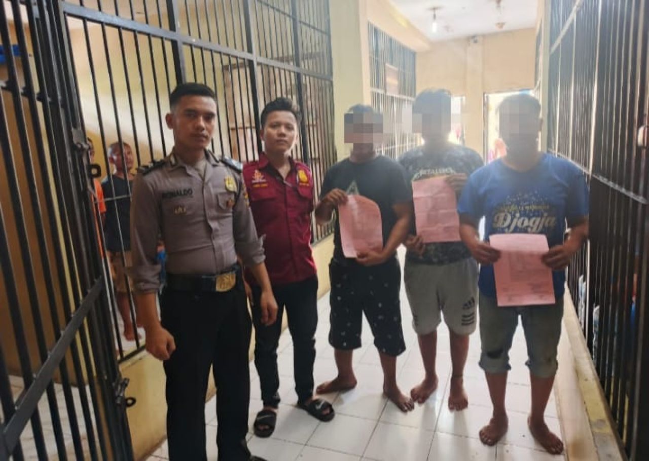 Diduga Tak Kantongi Izin, Polres Toba Tangkap Empat Tersangka Galian C
