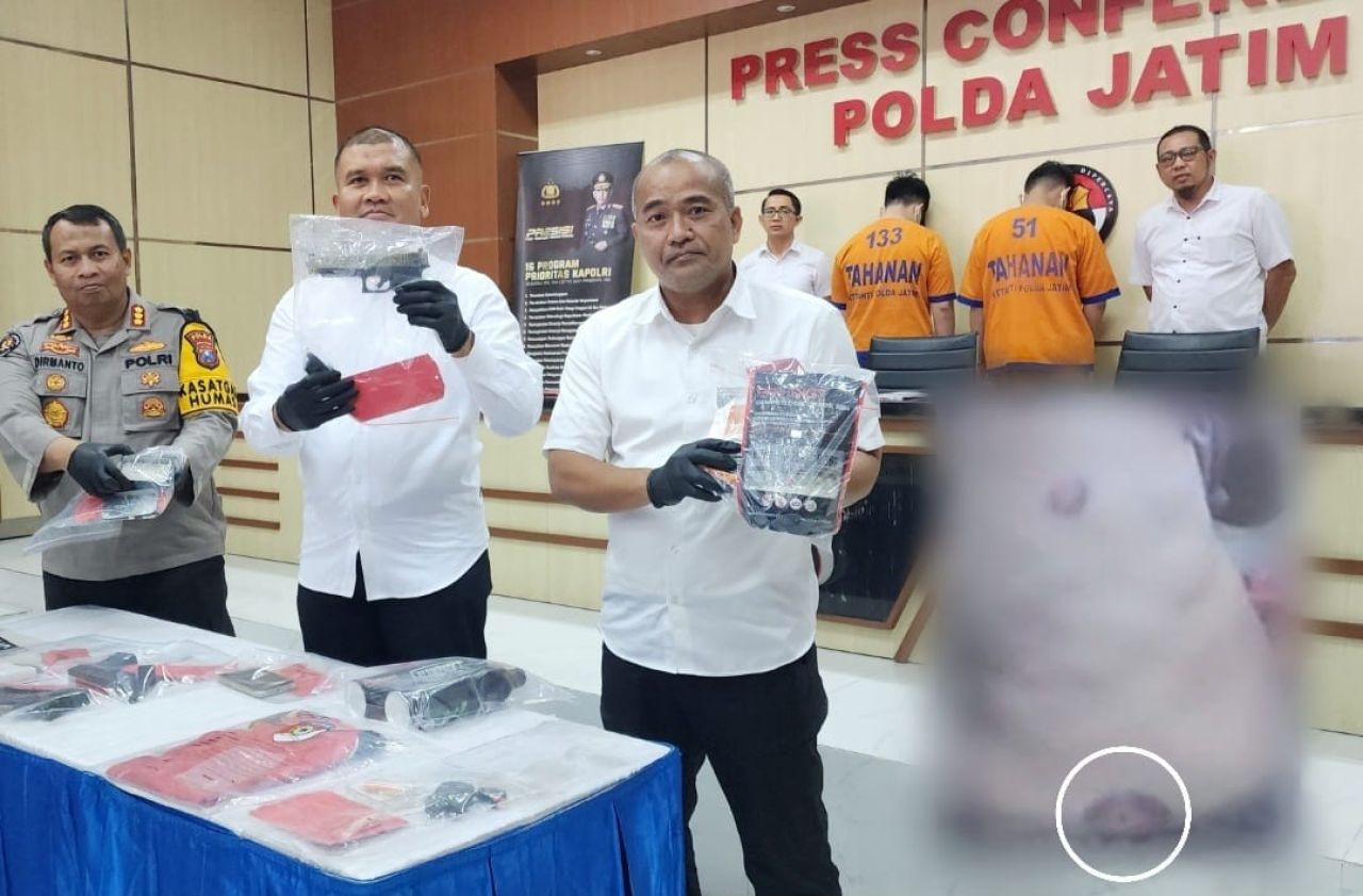 Polda Jatim Berhasil Ringkus Tiga Penembak Tol Sidoarjo-Surabaya