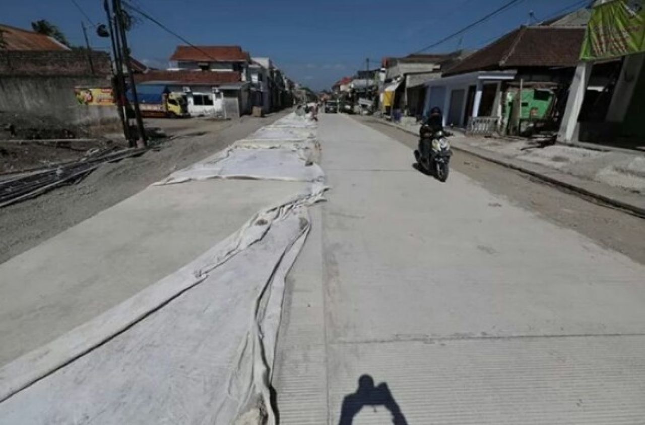 Terkait Progres Jalan di Mrican, Ini Jawaban Singkat Dinas PUPR Kota Kediri