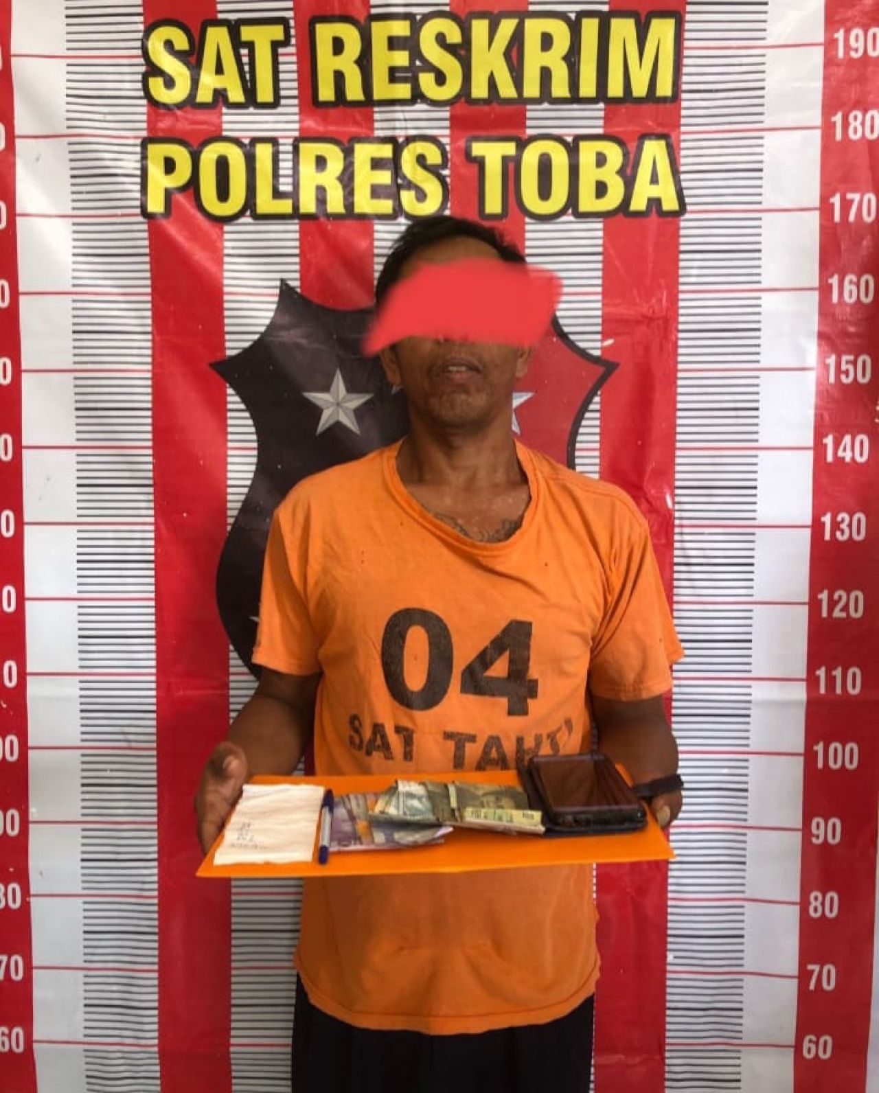 Polres Toba Amankan Tersangka Judi Togel