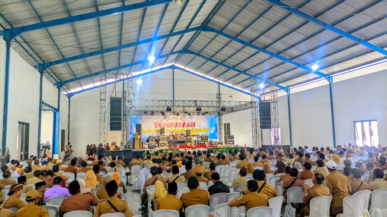 Kepala Desa Se- Kabupaten Lamongan Gelar Syukuran Dukung Yuhronur Maju Kembali Pilkada 2024