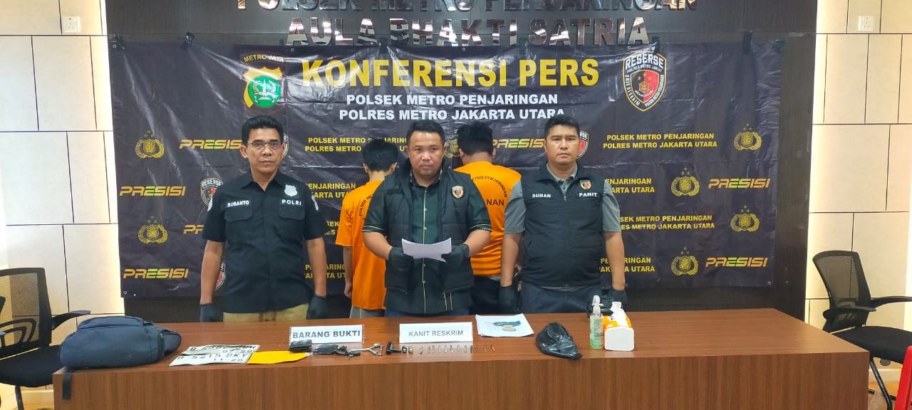 Ungkap Curanmor di Rusun, Polsek Penjaringan Amankan Dua Pelaku
