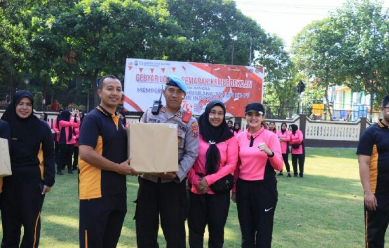 Polres Kediri Kota Gelar Lomba Semarak Kemerdekaan Sambut HUT Ke -79 Republik Indonesia