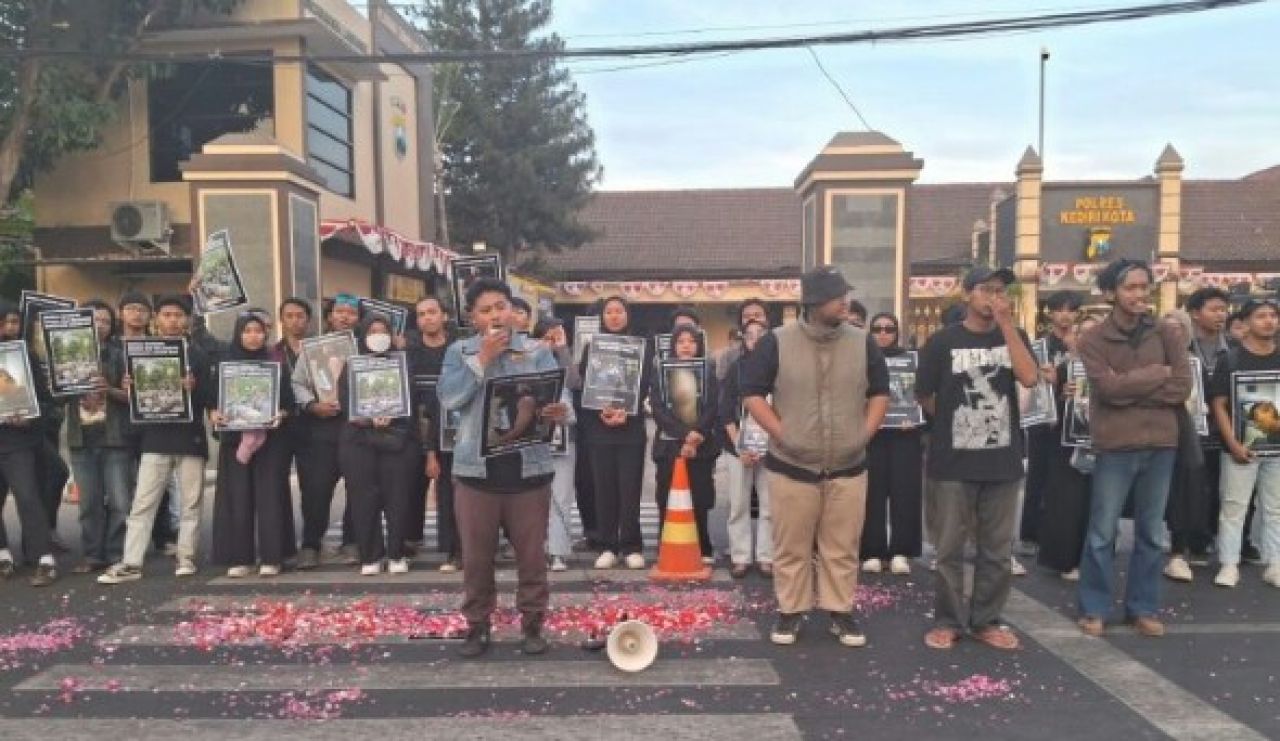 Puluhan Mahasiswa Kecam Represif Aparat, Abraham Sisik : Polres Bertindak Sudah Sesuai SOP