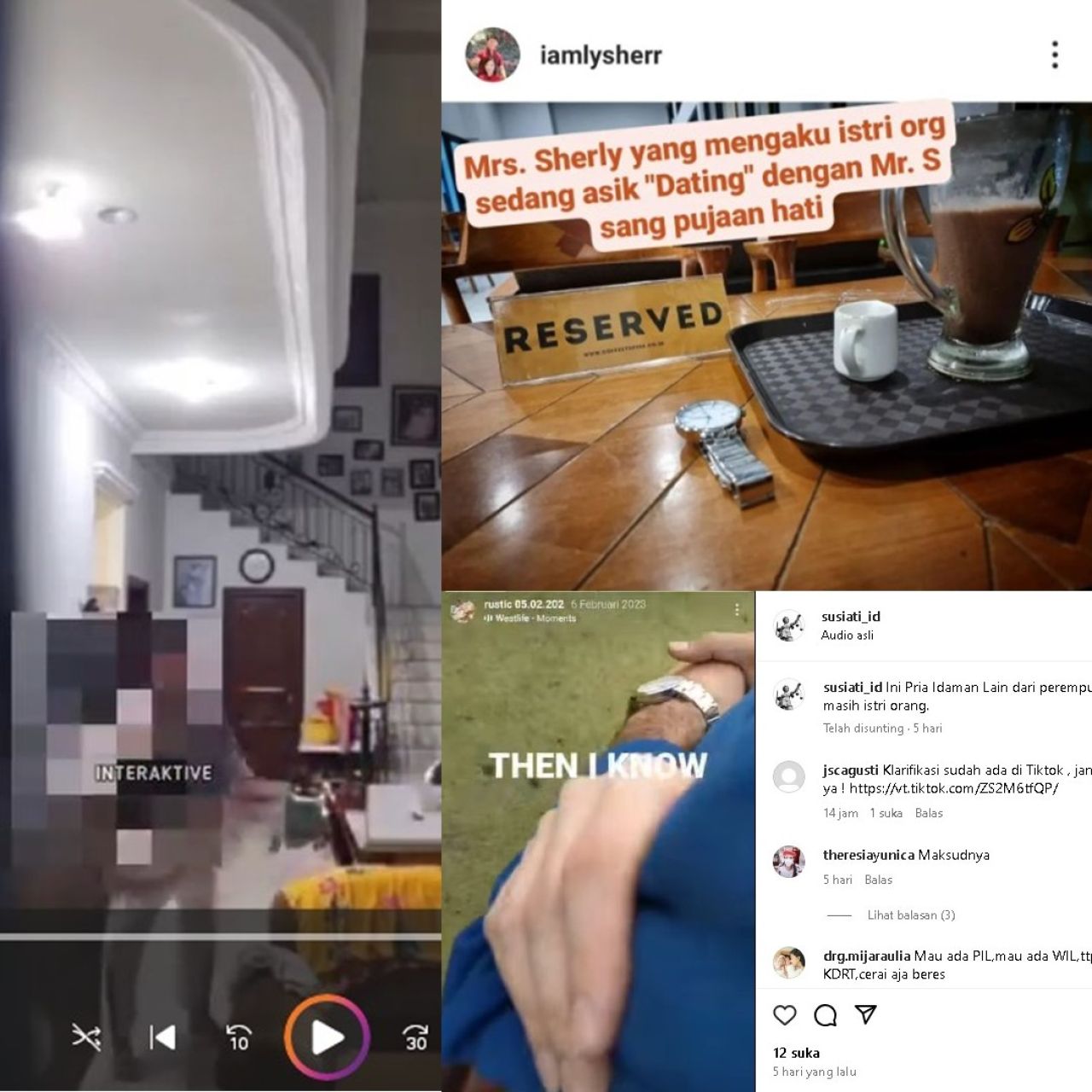 Apakah Benar Dugaan KDRT Moses Hendry Terhadap Istrinya Sherly Dipicu Hadirnya Pria Berinisial 'S' ?