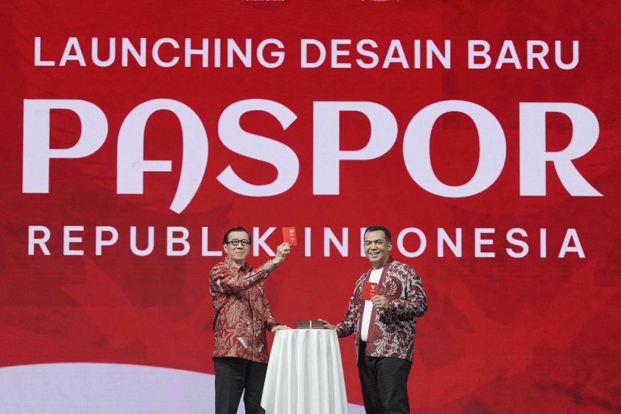 Wajah Baru Paspor Indonesia, Warna Bendera Merah Putih Indonesia Dilengkapi Sejumlah Fitur Pengaman Anti Pemalsuan