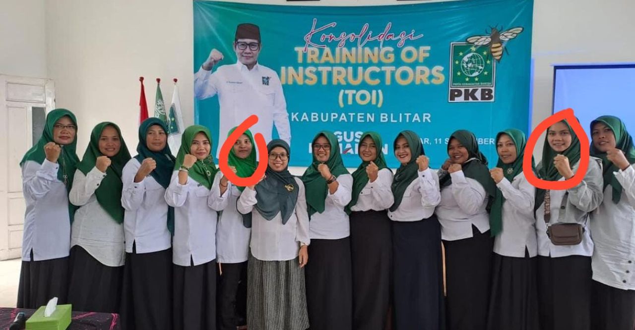 Ketua PPK Sutojayan dan Ketua PKD Ringinanom Hadiri TOI, Ketua Bawaslu Kabupaten Blitar Tutup Mata