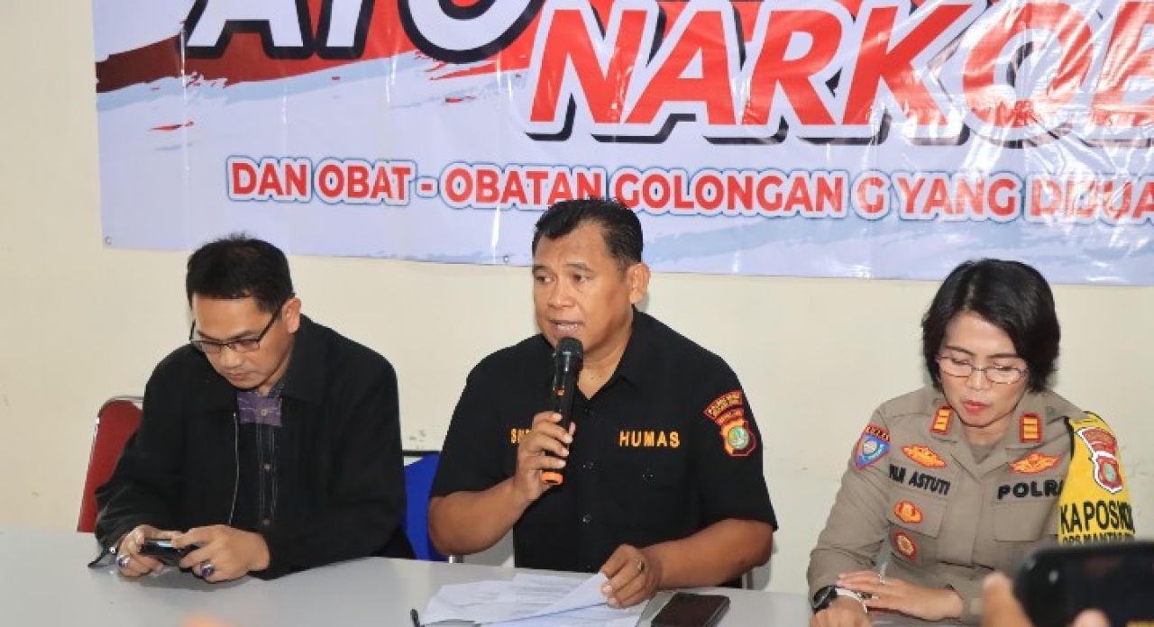 Polres Metro Bekasi Kota Berantas dan Sita Ribuan Obat Daftar G