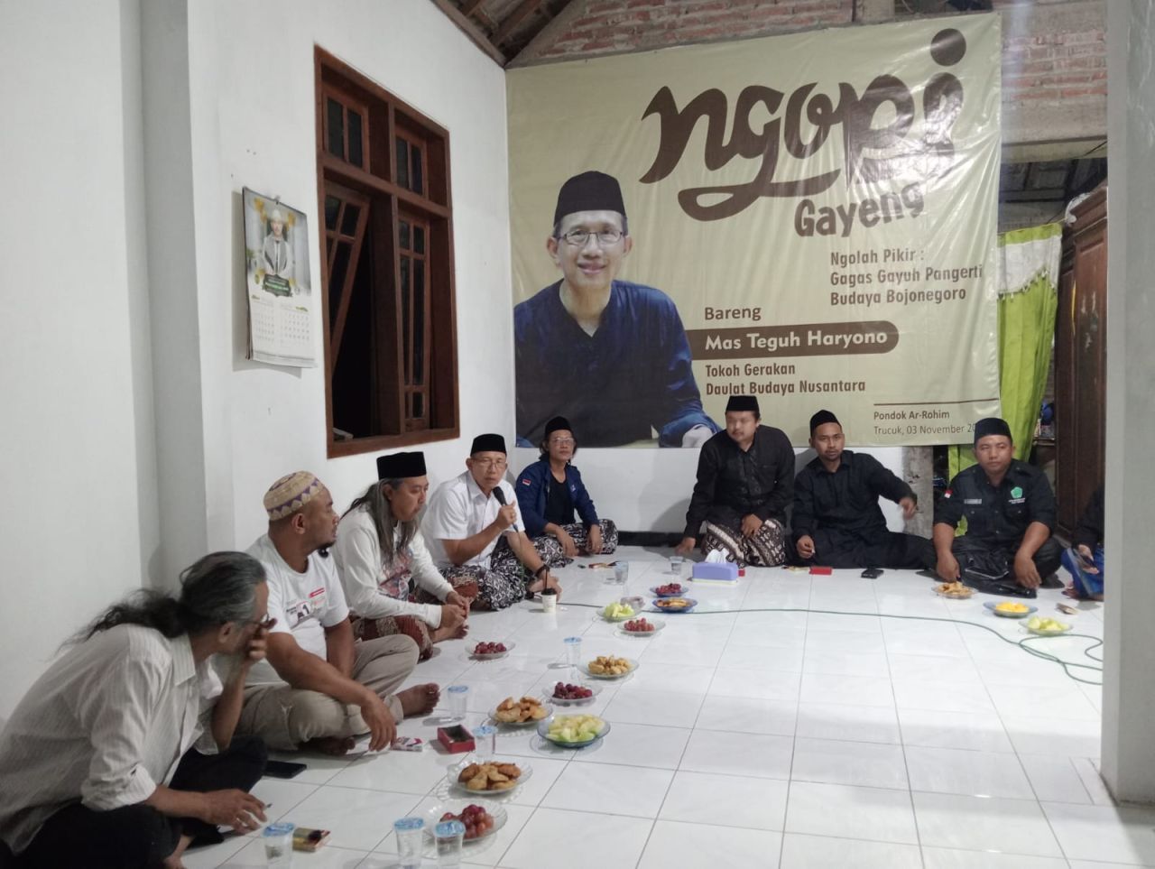 Ngopi Gayeng, Teguh Haryono Sampaikan Pentingnya Memelihara Kebudayaan