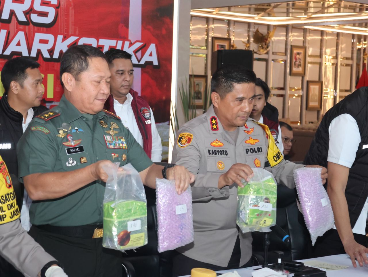 Polda Metro Berhasil Gagalkan Peredaran 207 Kg Sabu Dan 90.000 Butir Ekstasi Jaringan Internasional