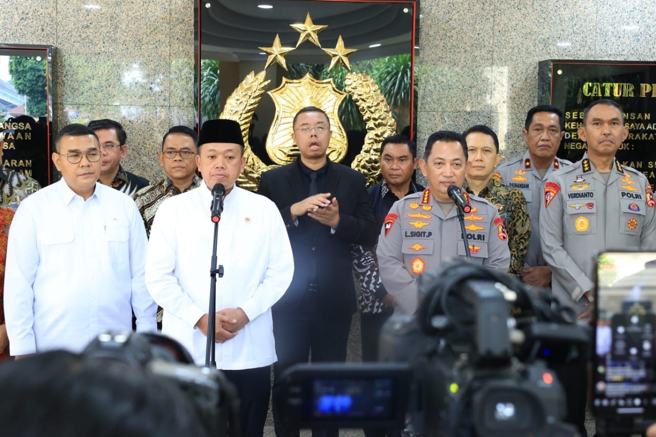 Menteri ATR/BPN Temui Kapolri Guna Kerjasama Berantas Mafia Tanah Tanpa Toleransi