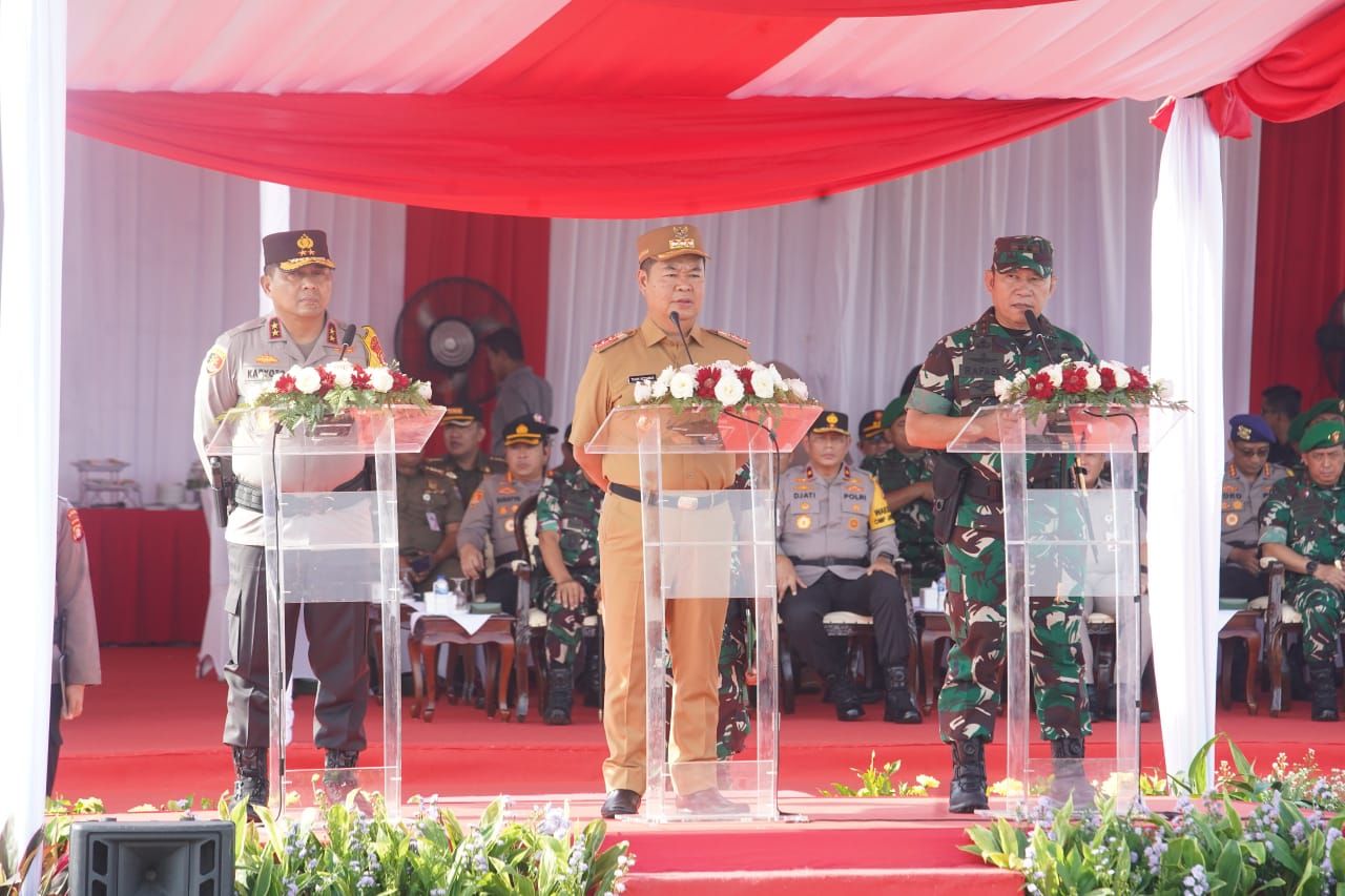 Operasi Mantap Praja Jaya 2024 : TNI - Polri Siap Amankan Pilkada di DKI Jakarta