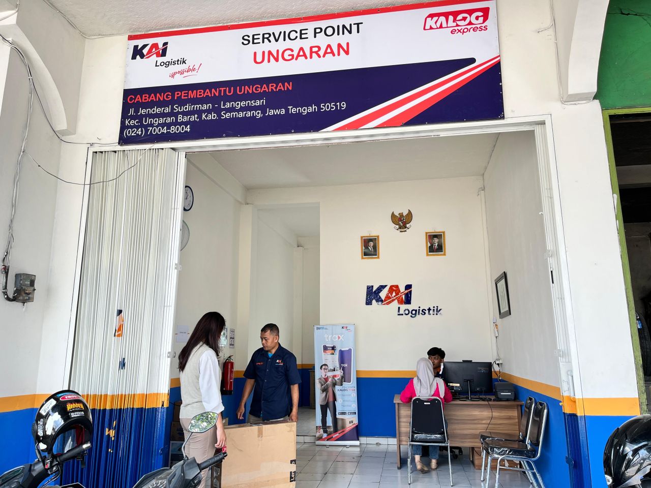 Dukung Pariwisata, KAI Logistik Operasikan Service Point KALOG Express di Ungaran