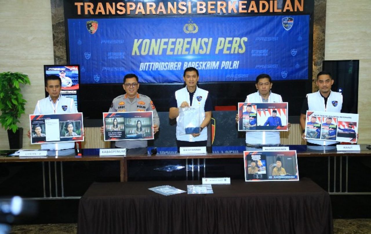 Dittipidsiber Tangkap Pelaku Deepfake Presiden Prabowo dan Pejabat Negara Lainnya